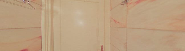 Badkamer in de berging