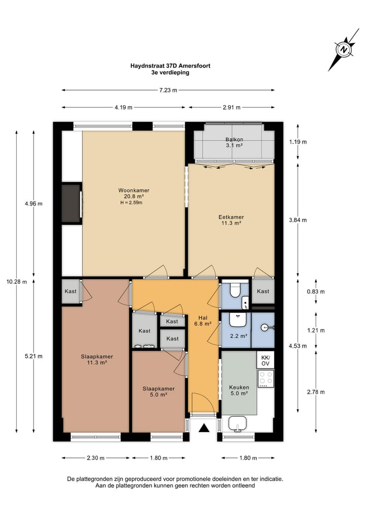 Foto 28 van Haydnstraat 37-D