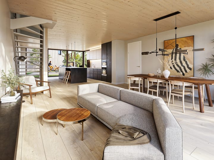 Foto 2 van Twee-onder-één-kap (Bouwnr. 5)