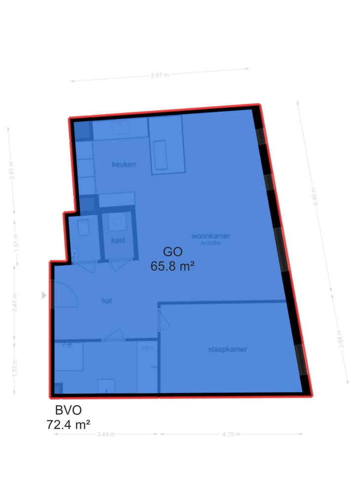 Foto 22 van Kanaalkade 20-E