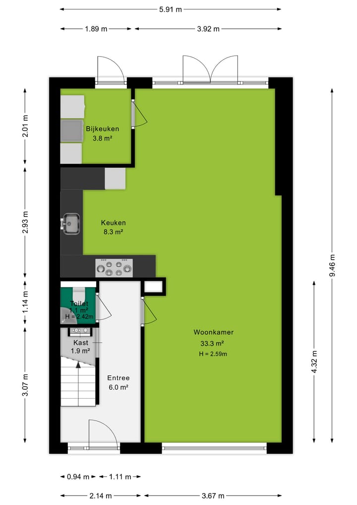 Foto 28 van Eikenlaan 18