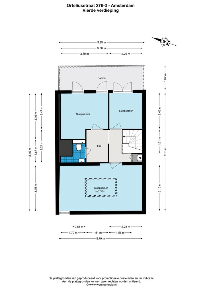 Foto 29 van Orteliusstraat 276-3