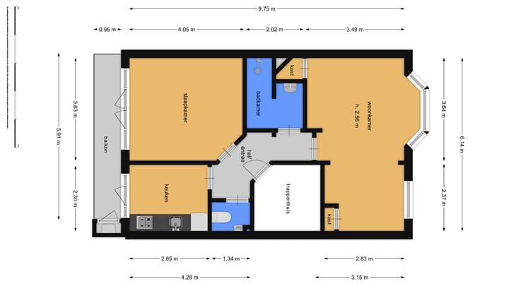 Foto 32 van Leiduinstraat 29-1