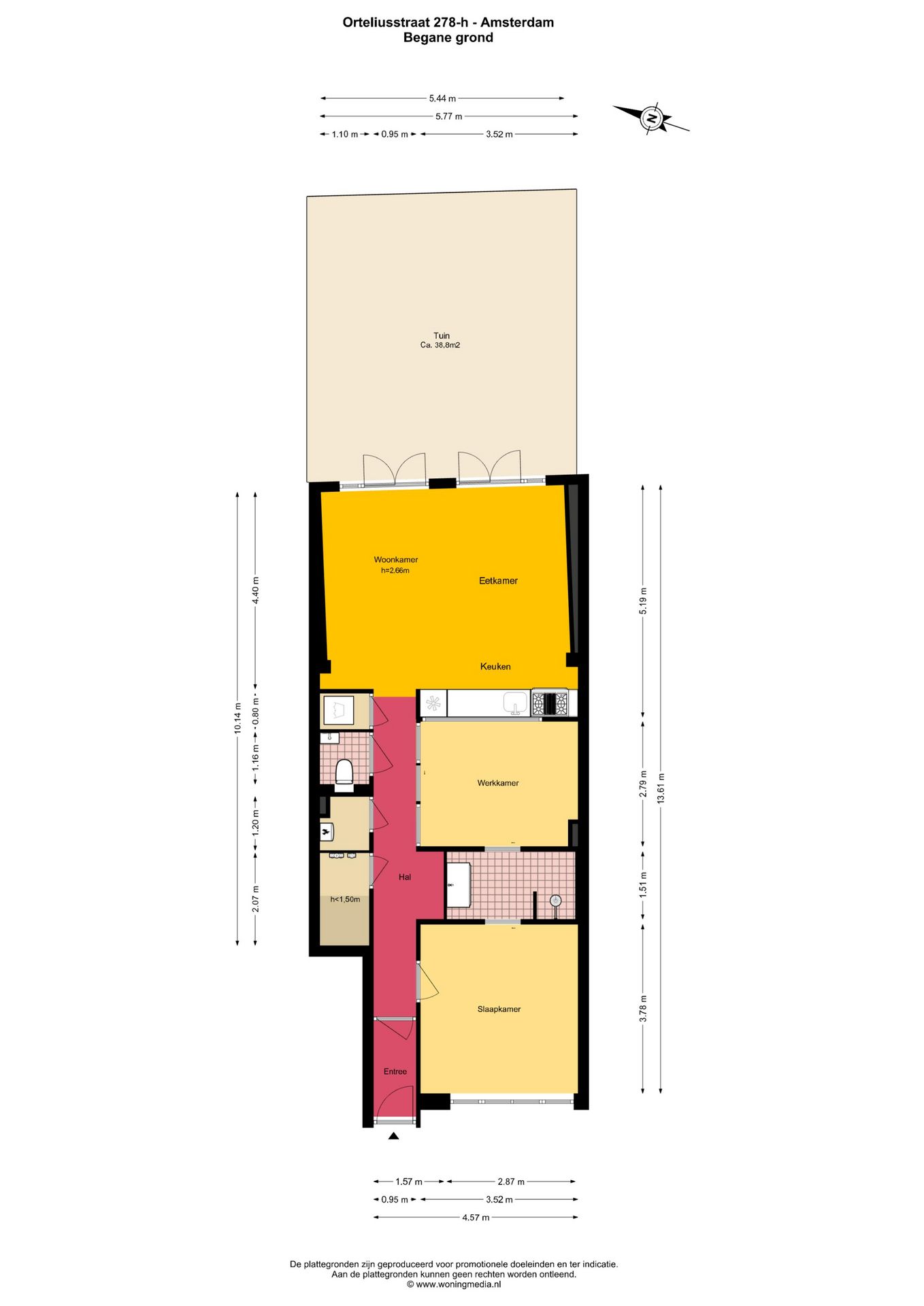 Foto 27 van Orteliusstraat 278-H