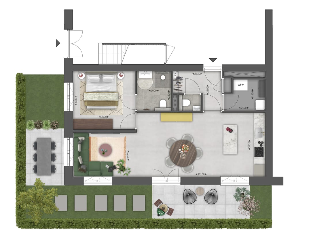 Foto 7 van De Suikerzijde II - Portiek appartement (Bouwnr. 13)