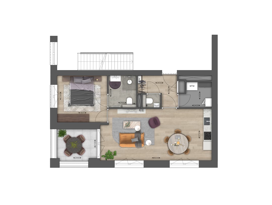 Photo 7 of De Suikerzijde II - Portiek appartement (Bouwnr. 15)