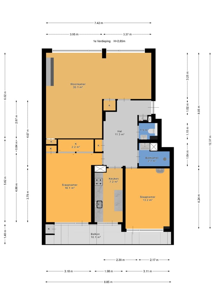 Foto 34 van Louis Davidsstraat 63