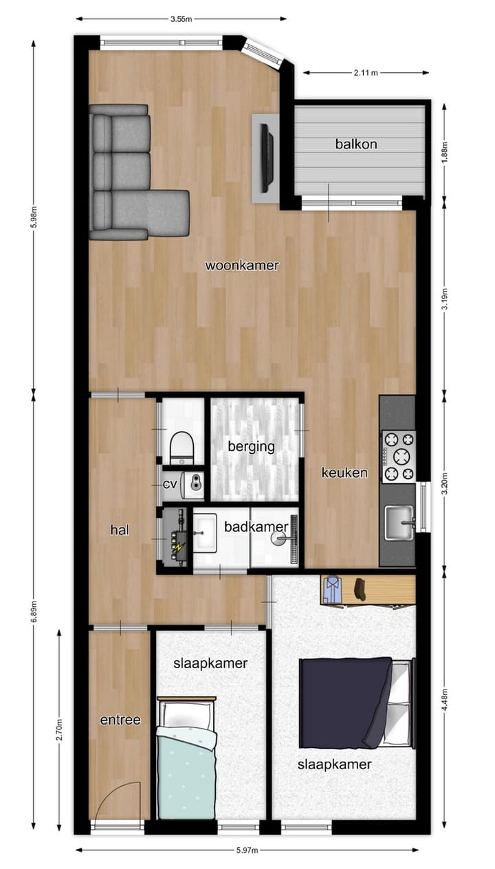 Foto 18 van Akerstraat 167-D