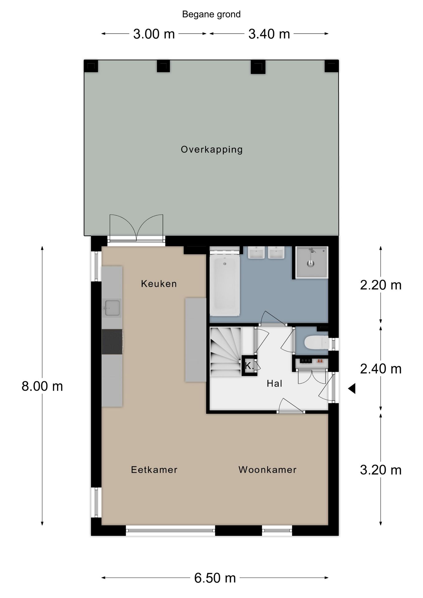 Foto 45 van Clercstraat 2-B