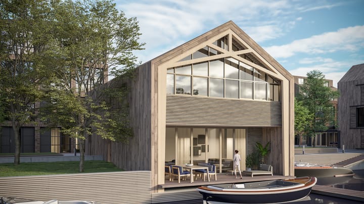 Foto 41 van De Werf bij de Sluis in Muiden