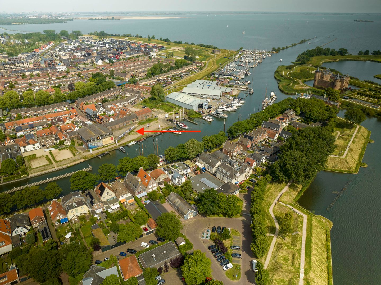 Foto 59 van De Werf bij de Sluis in Muiden