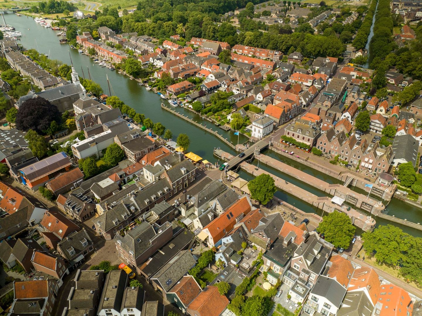 Foto 61 van De Werf bij de Sluis in Muiden