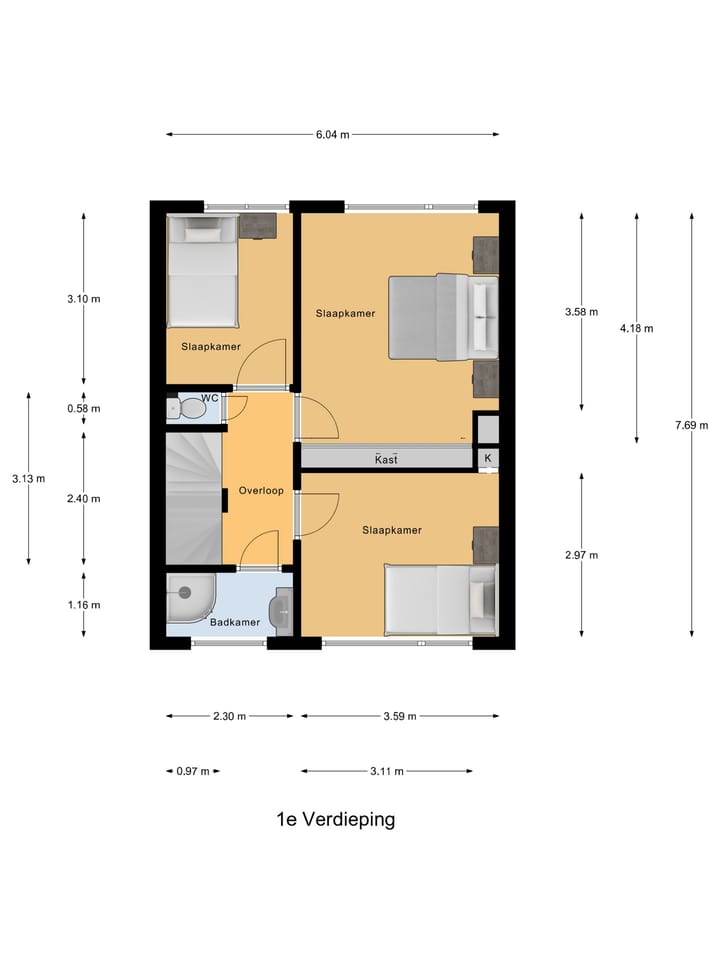 Foto 33 van Rembrandtstraat 59