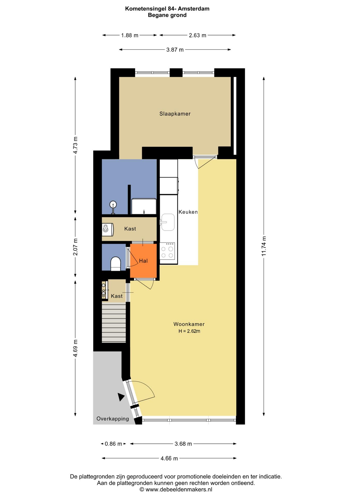 Foto 21 van Kometensingel 84-H