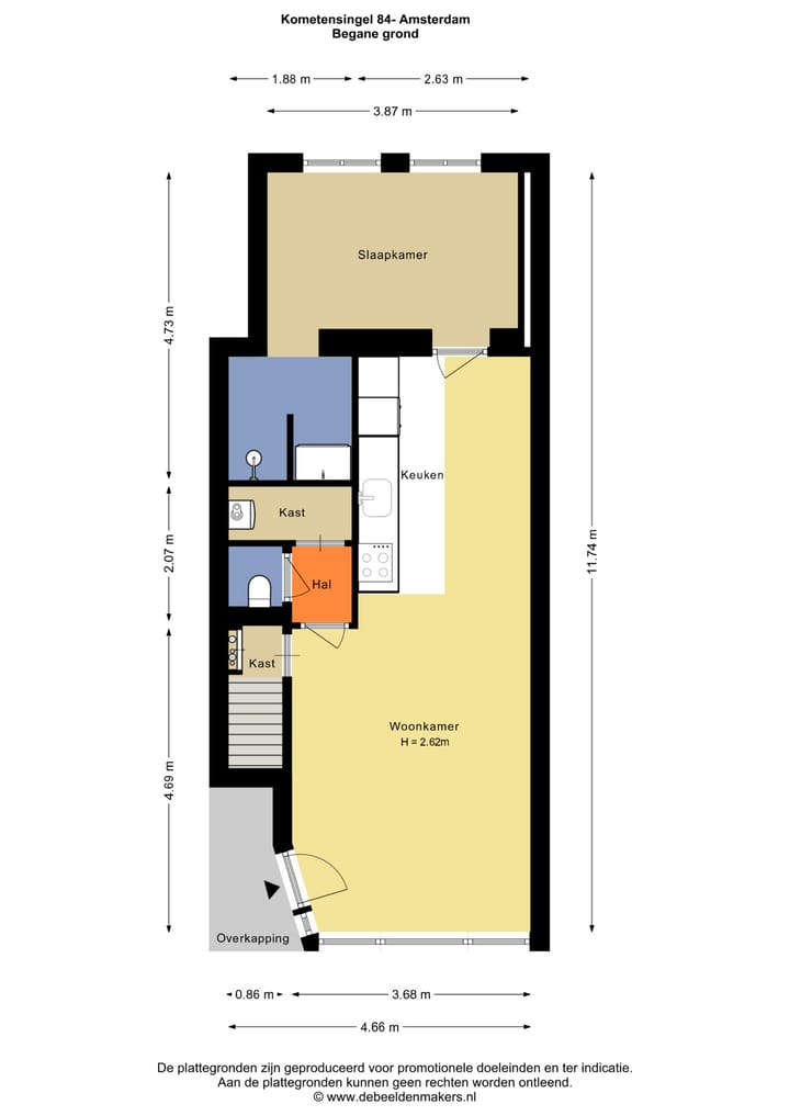 Foto 21 van Kometensingel 84-H