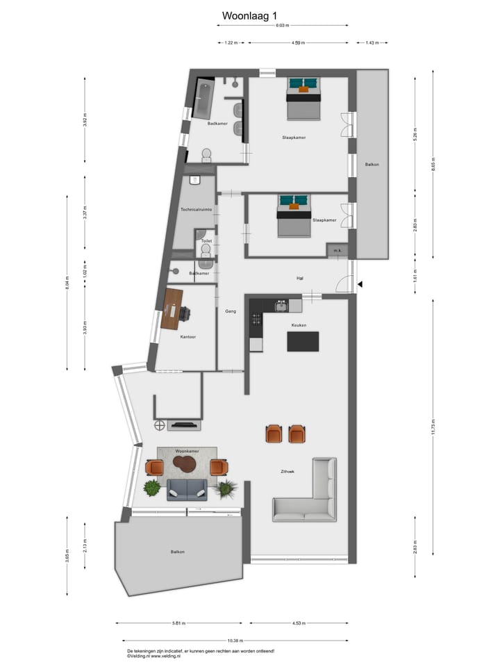 Foto 40 van Constantijnstraat 30-312