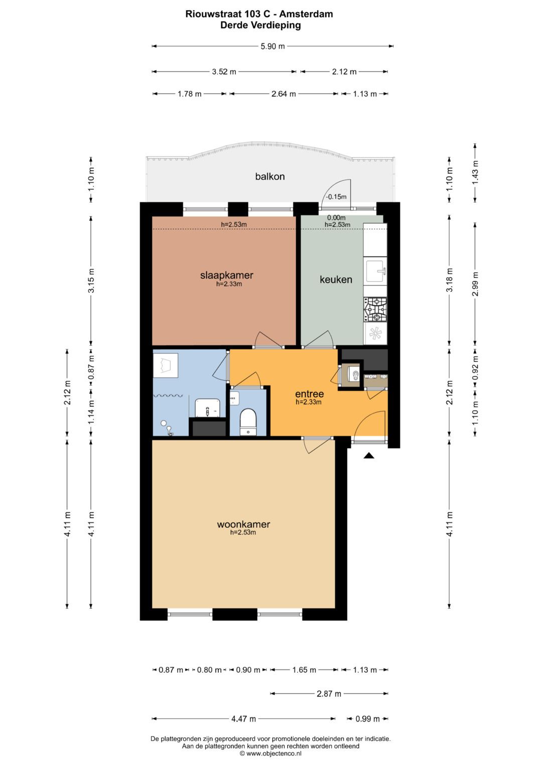 Foto 23 van Riouwstraat 103-C