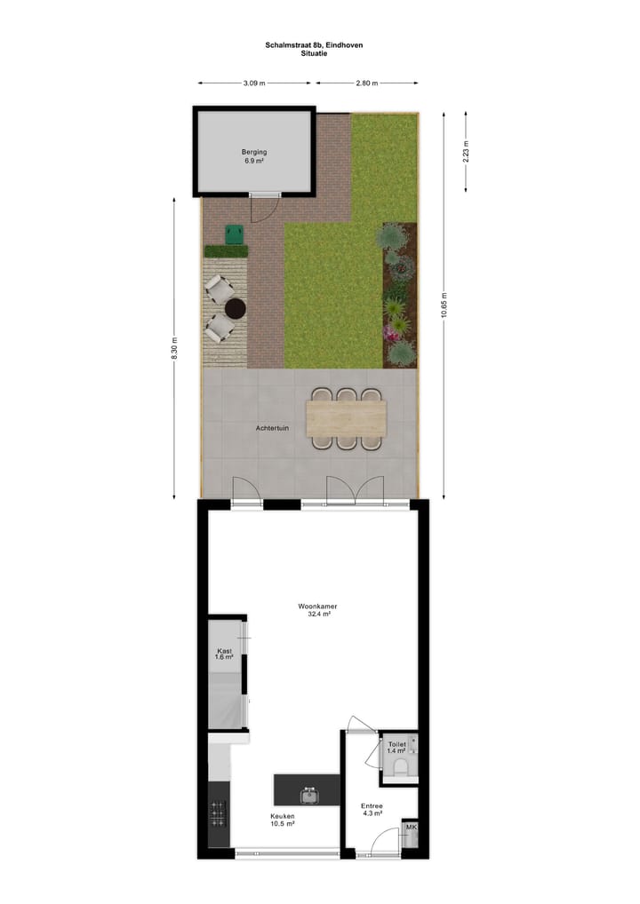 Foto 35 van Schalmstraat 8-B