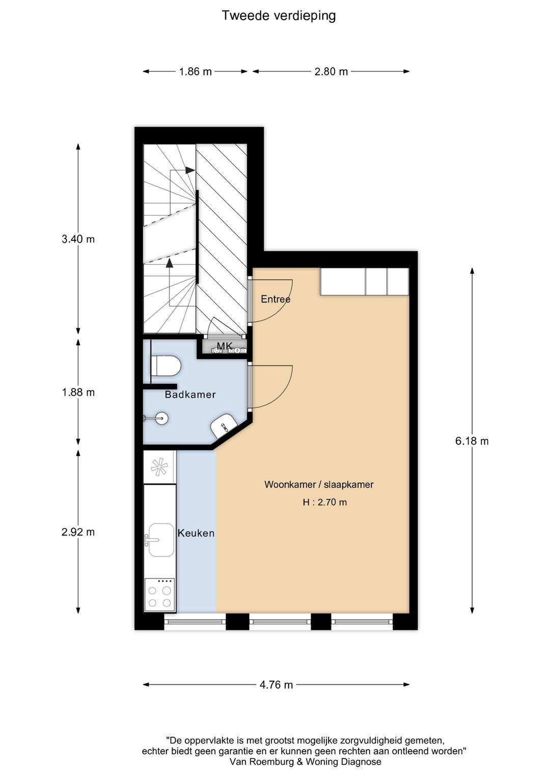 Foto 16 van Albert Cuypstraat 266-2V
