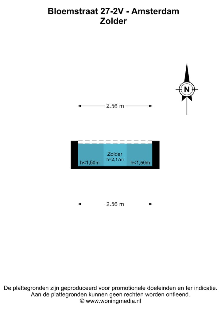 Foto 28 van Bloemstraat 27-2V