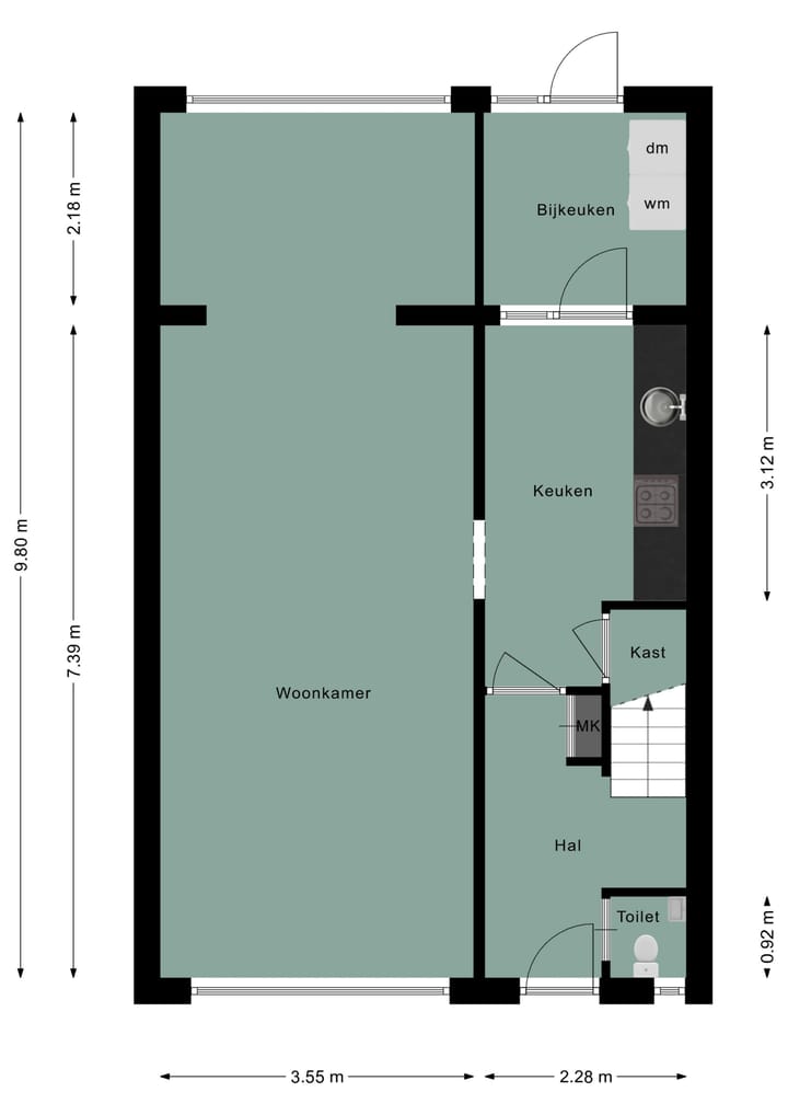 Foto 36 van Past. Kengenstraat 28