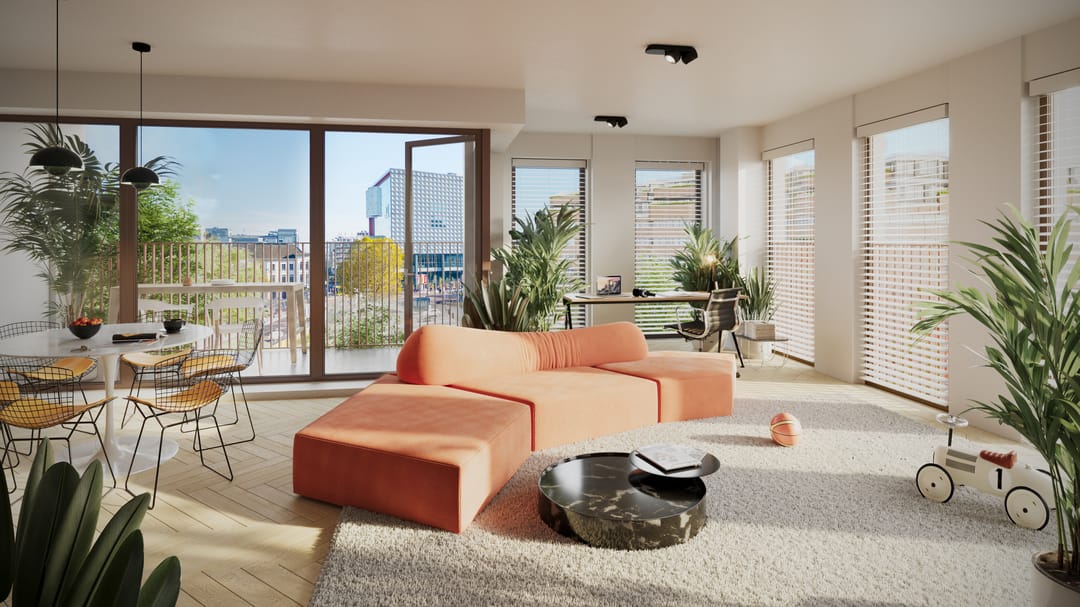 Photo 11 of Type D1 - 2 kamer appartement (Bouwnr. P12)