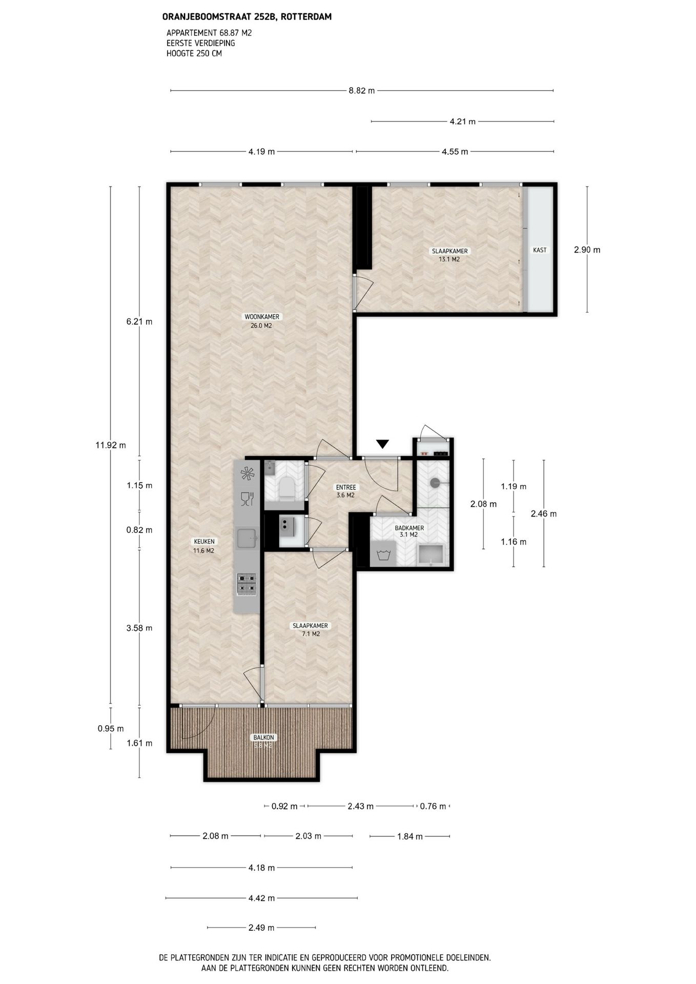 Foto 21 van Oranjeboomstraat 252-B