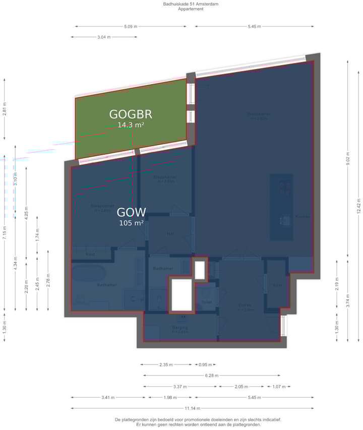 Foto 50 van Badhuiskade 51