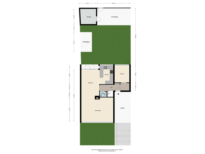 Begane grond met tuin