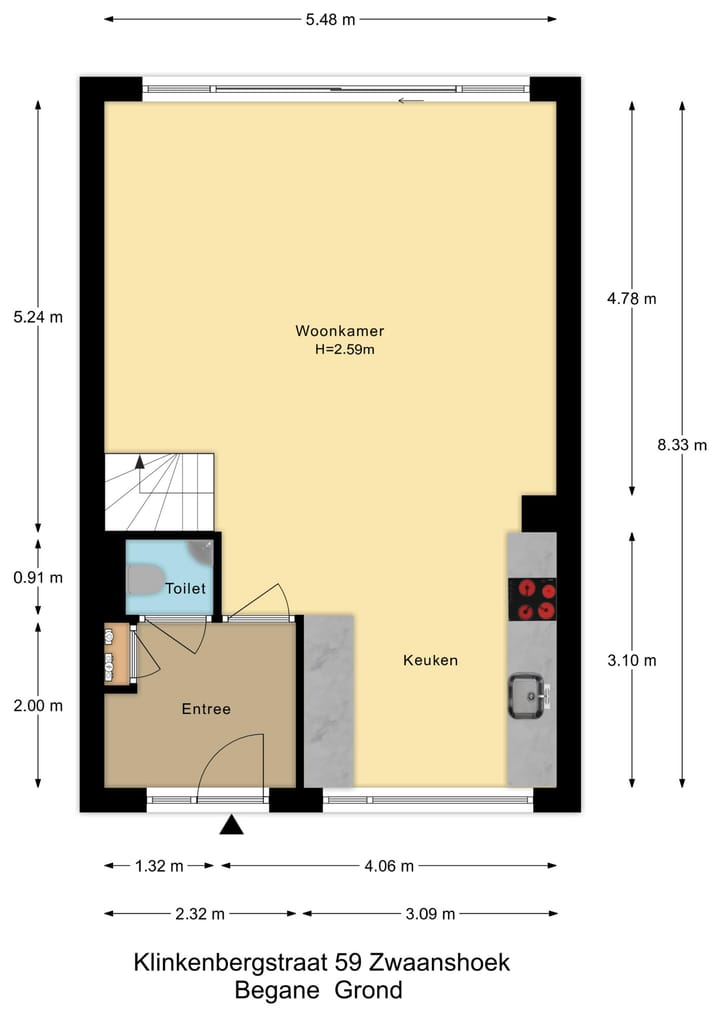 Foto 32 van Klinkenbergstraat 59