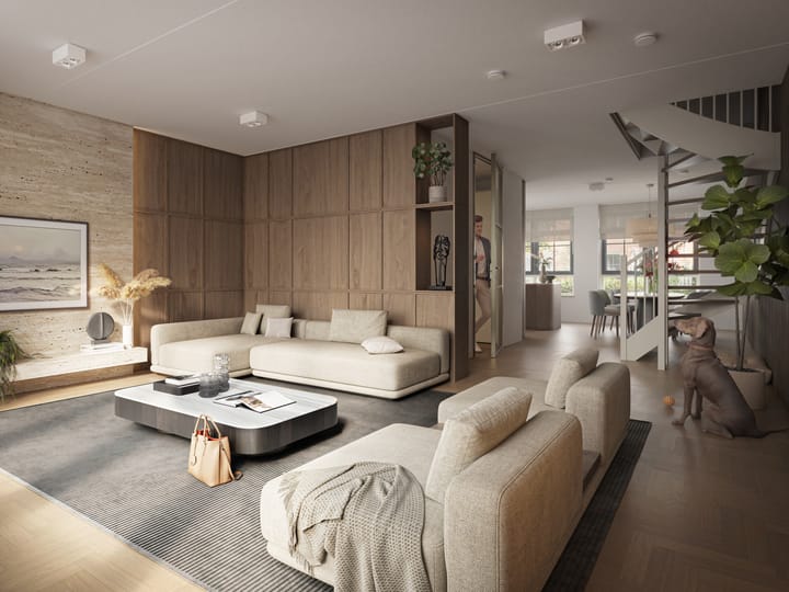 Image of 2 onder 1 kapwoning type Juffer Double house