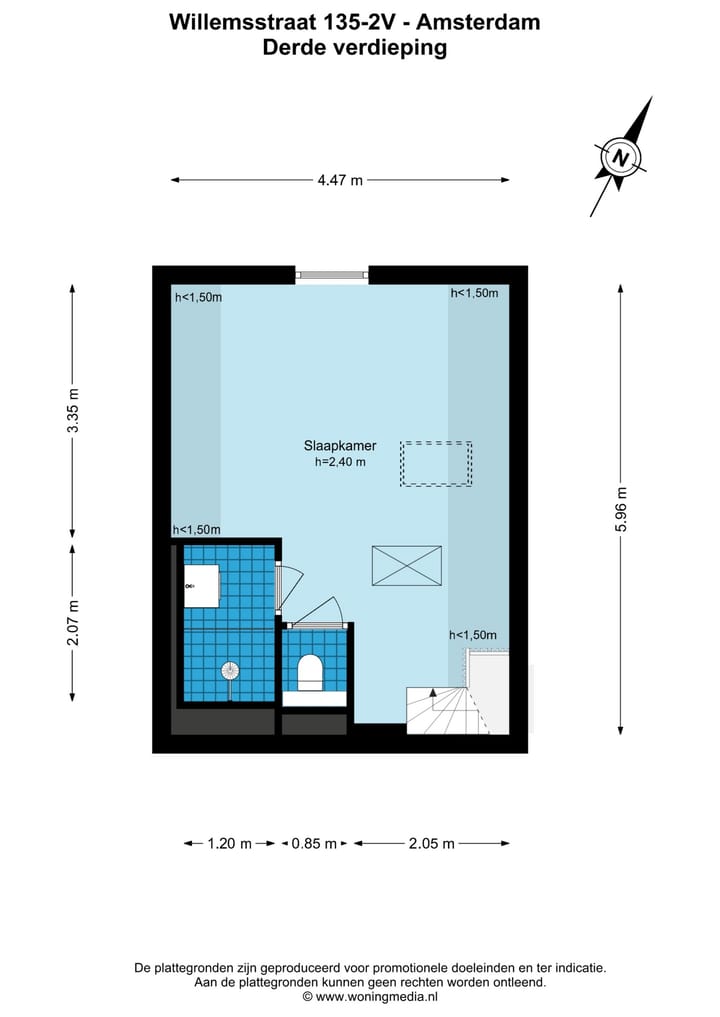Foto 27 van Willemsstraat 135-2V