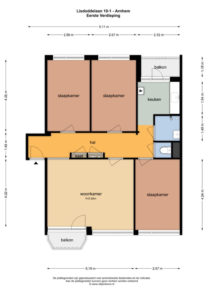 Foto 22 van Lisdoddelaan 10-1