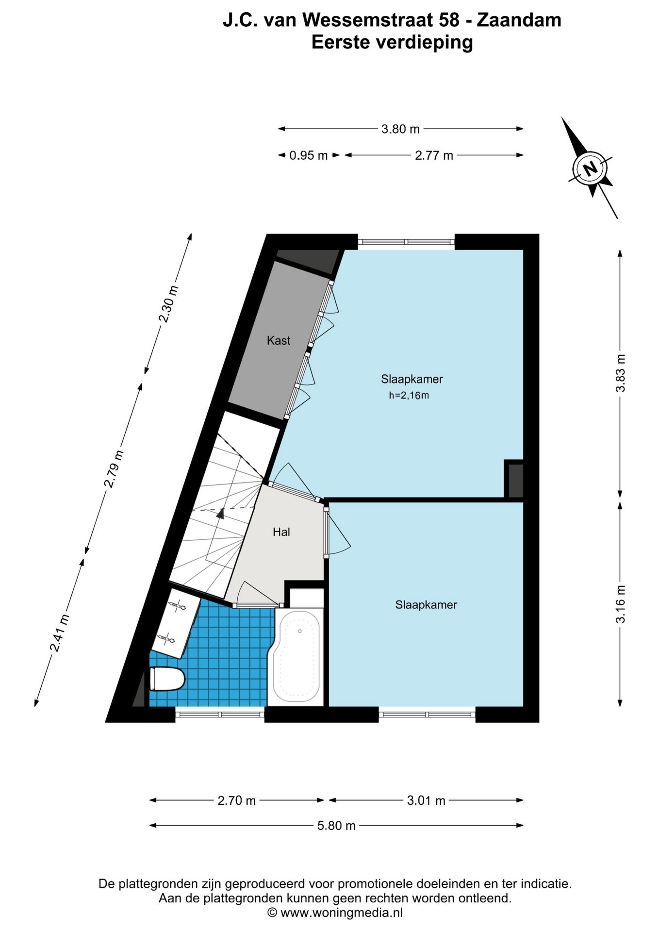Foto 25 van J.C. van Wessemstraat 58