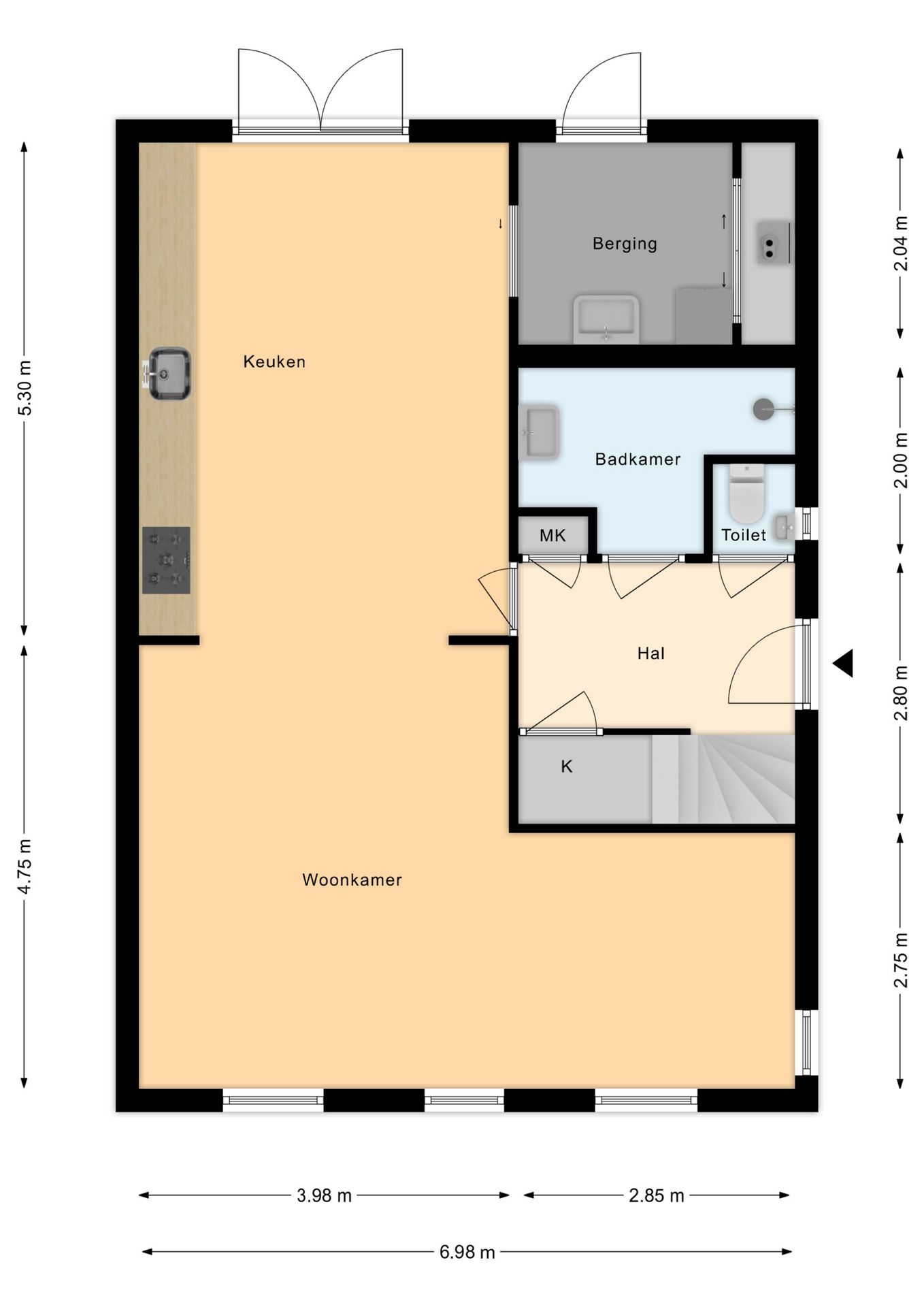 Foto 21 van Nordhornsestraat 13