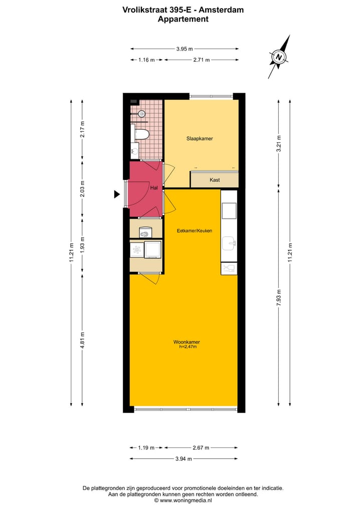 Foto 19 van Vrolikstraat 395-E