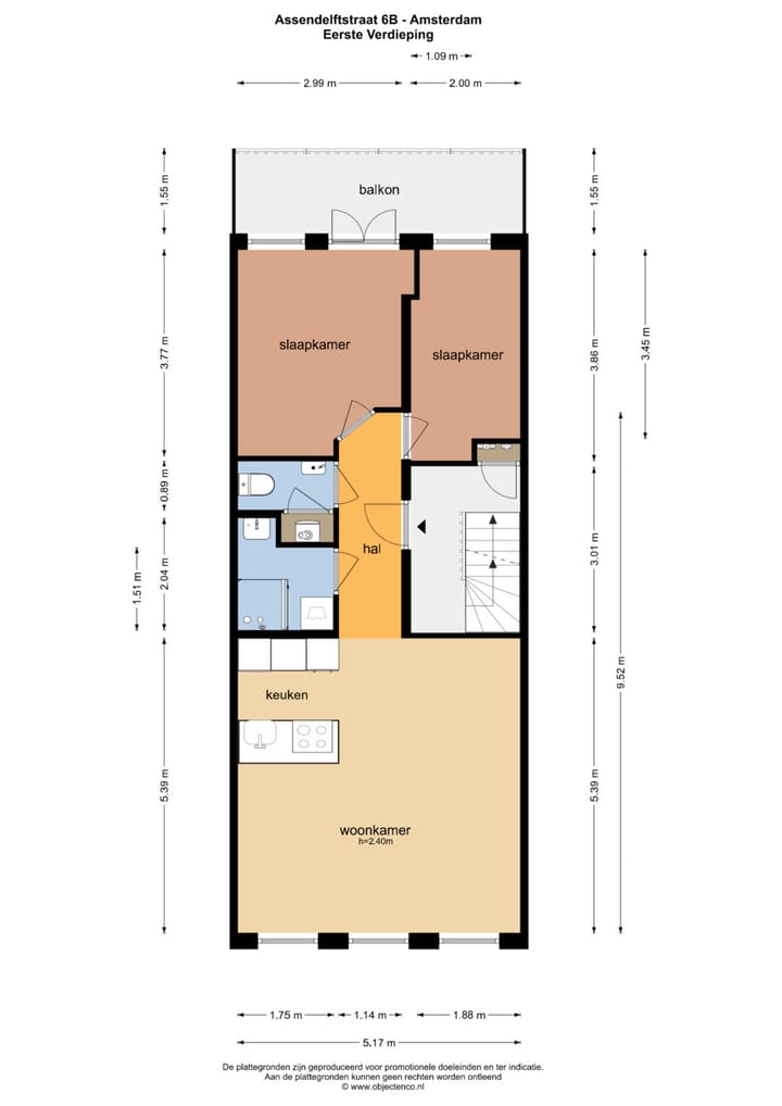 Foto 41 van Assendelftstraat 6-B