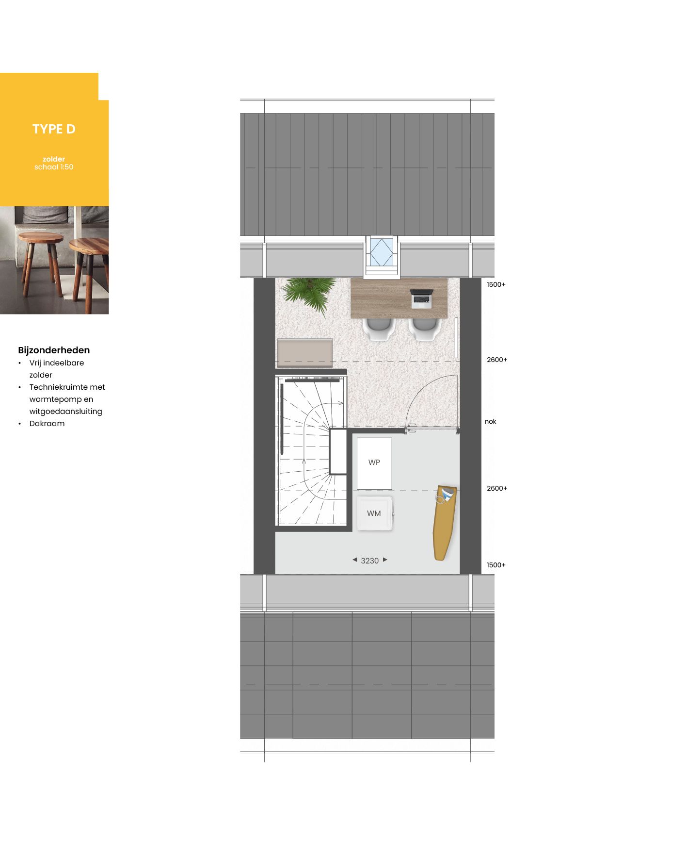 Foto 5 van Tussenwoning type D (Bouwnr. 228)