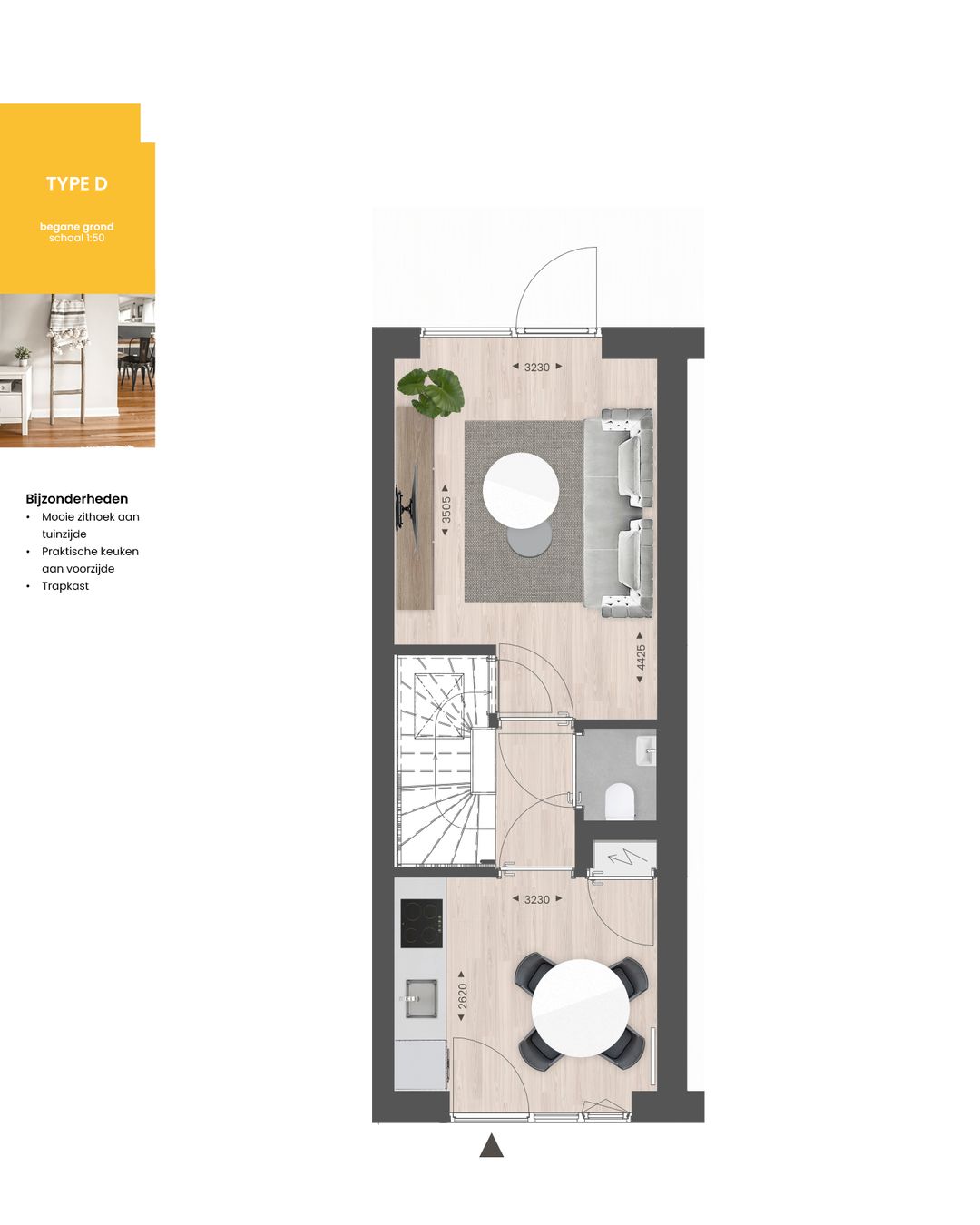 Foto 2 van Tussenwoning type D (Bouwnr. 242)