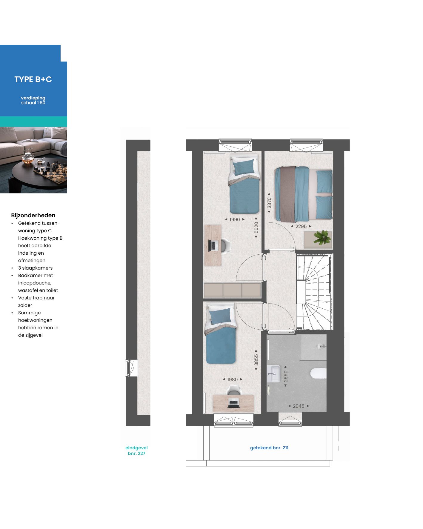Foto 4 van Eindwoning type B (Bouwnr. 231)