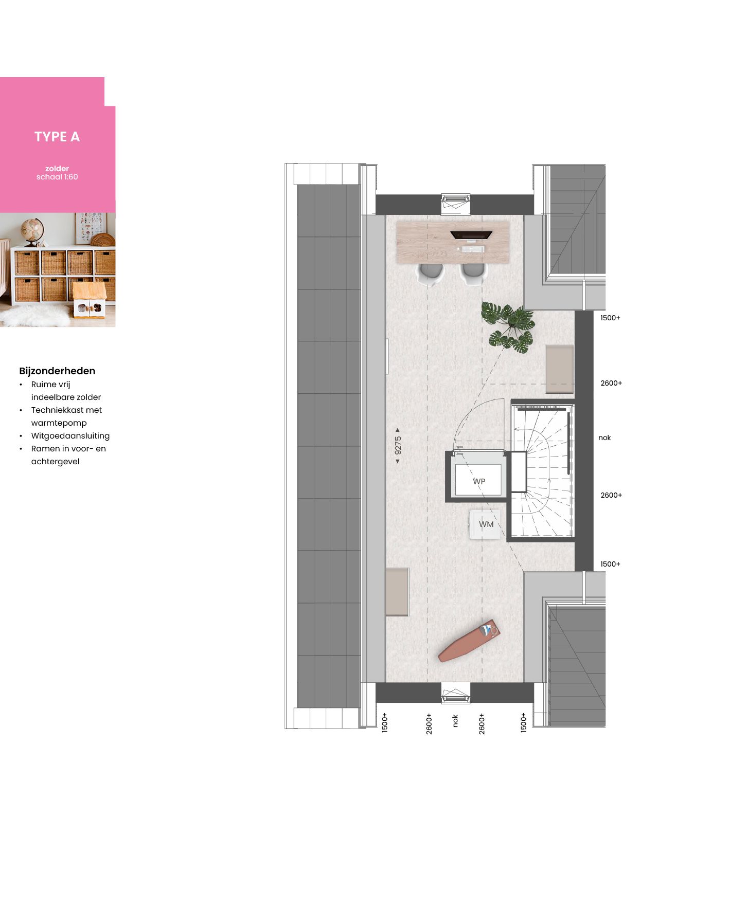 Foto 6 van Eindwoning type A (Bouwnr. 207)