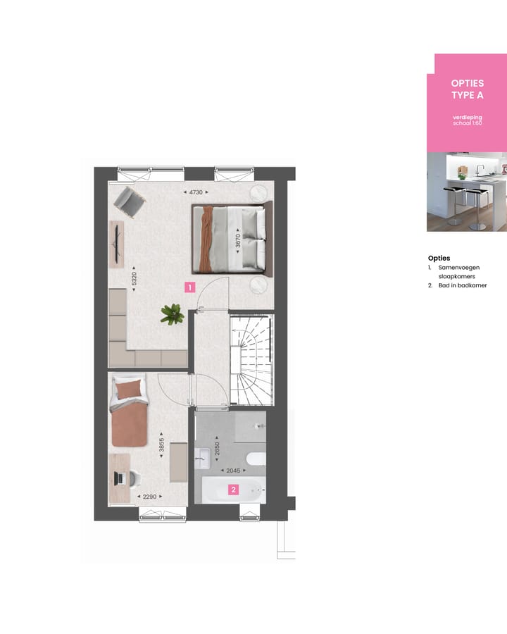 Foto 5 van Eindwoning type A (Bouwnr. 214)