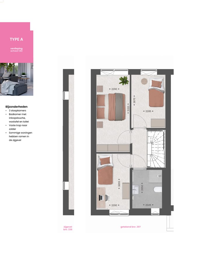 Foto 4 van Eindwoning type A (Bouwnr. 243)