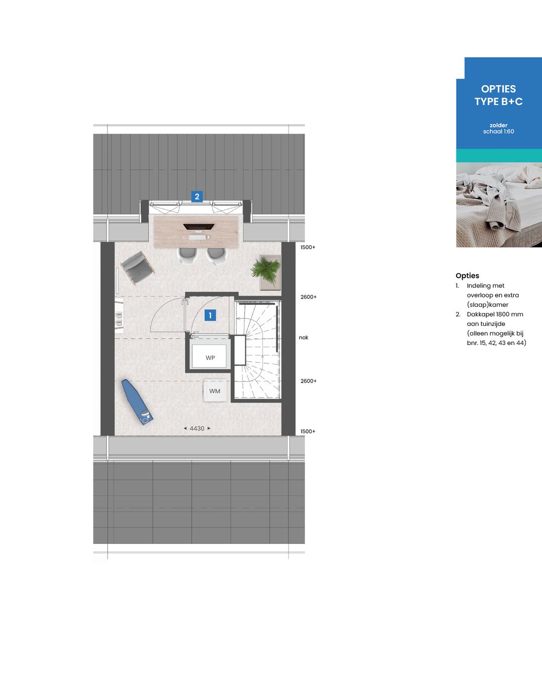 Foto 7 van Tussenwoning type C (Bouwnr. 211)