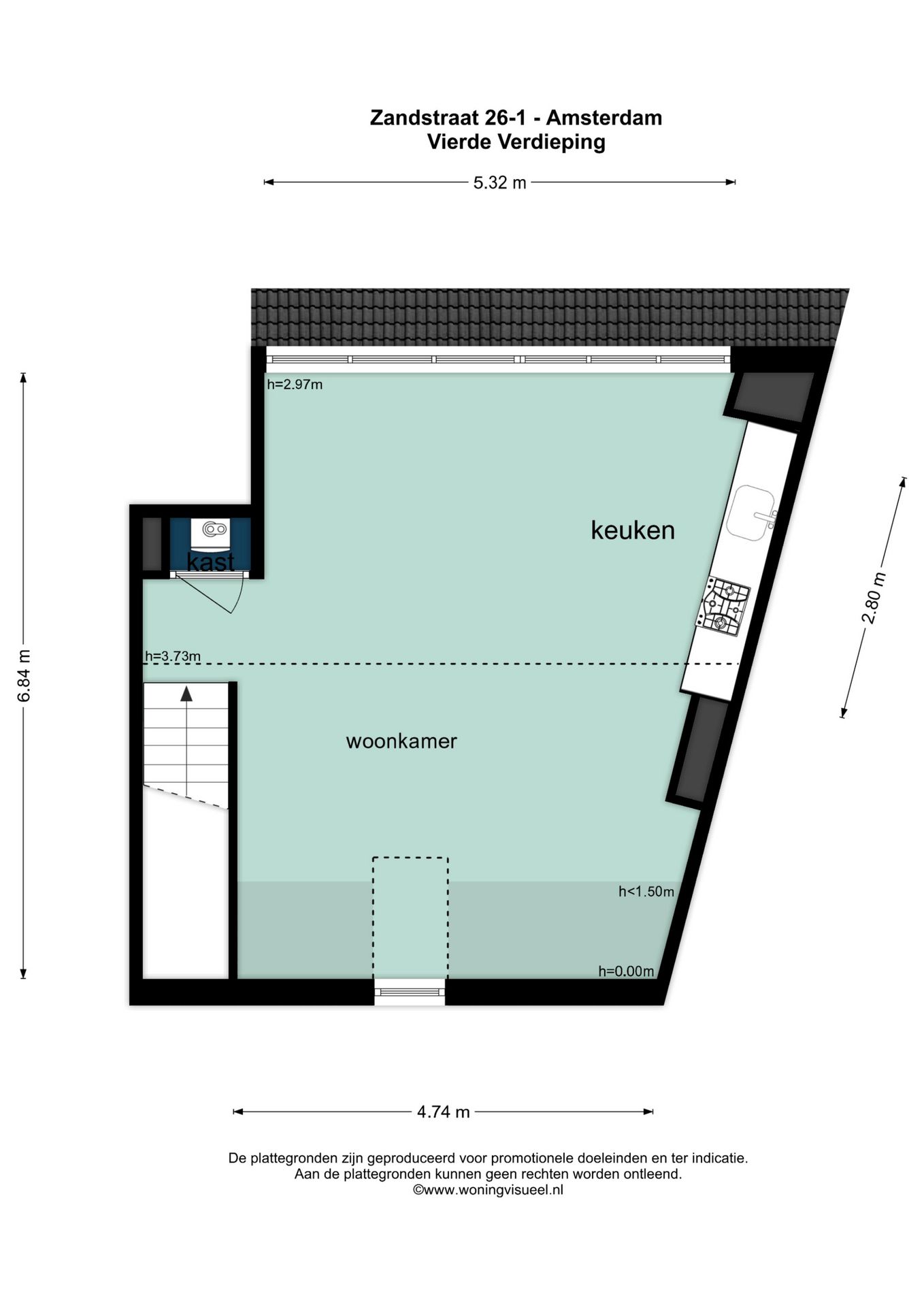Foto 42 van Zandstraat 26-1