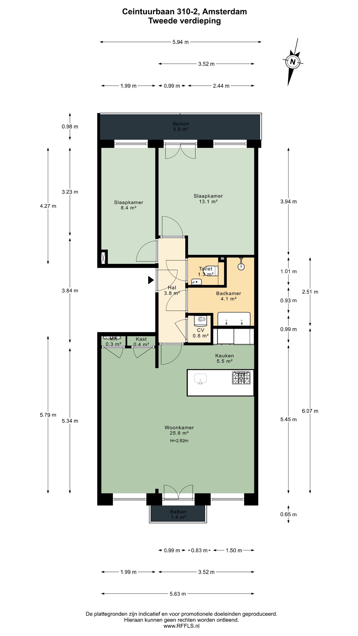 Foto 35 van Ceintuurbaan 310-2