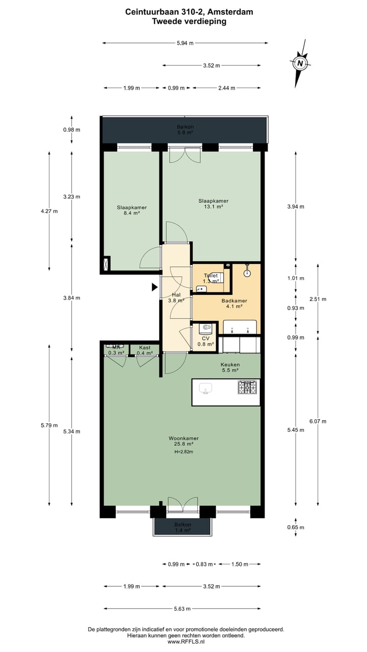 Foto 35 van Ceintuurbaan 310-2