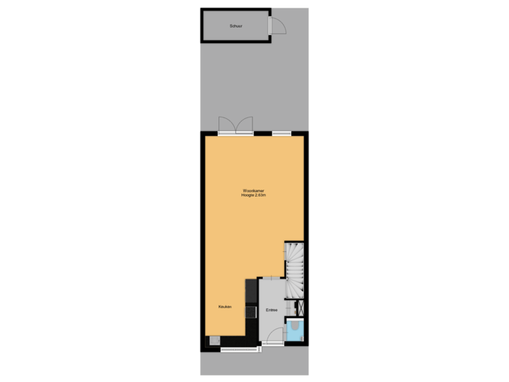 Begane grond perceel