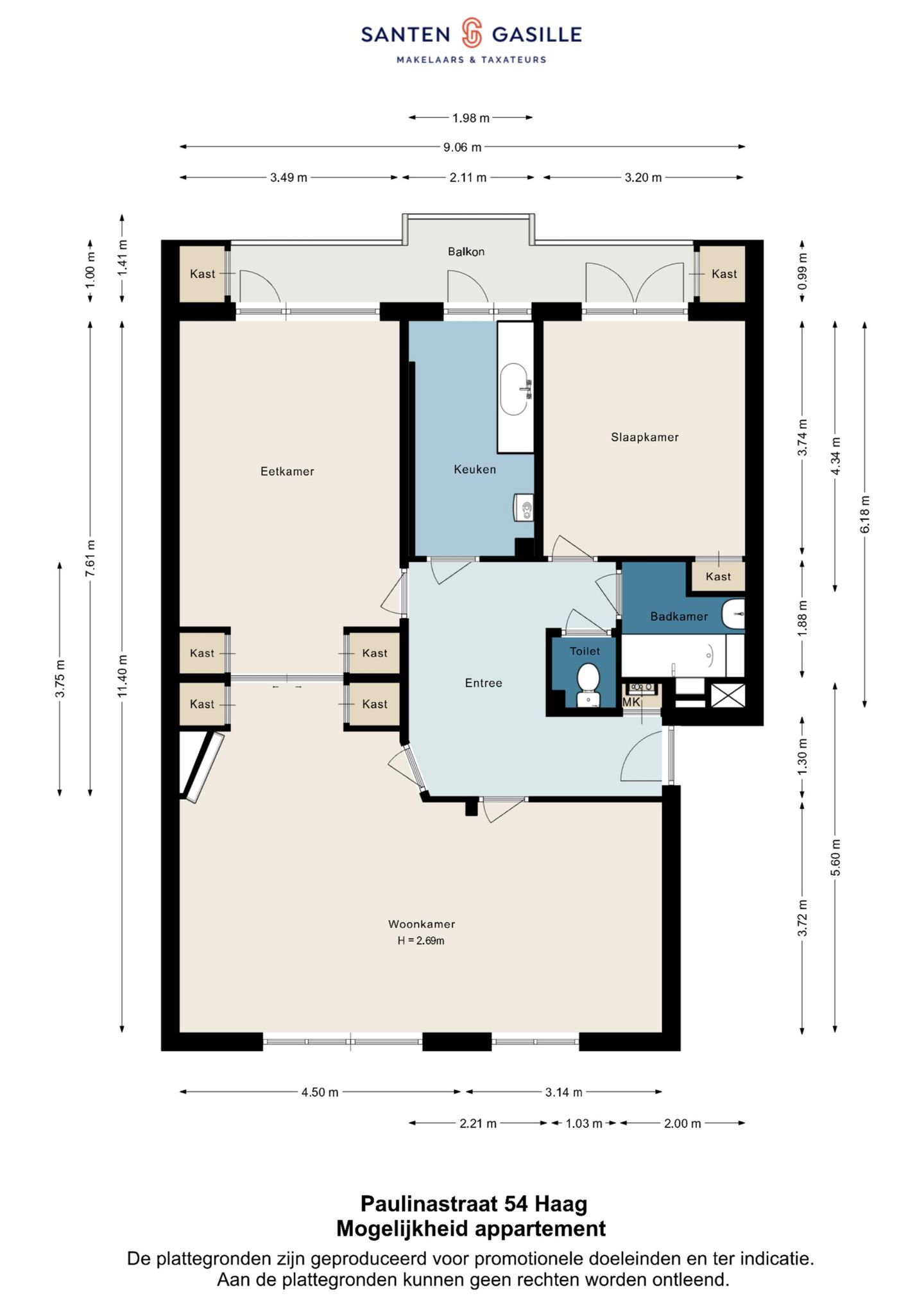 Foto 50 van Paulinastraat 54