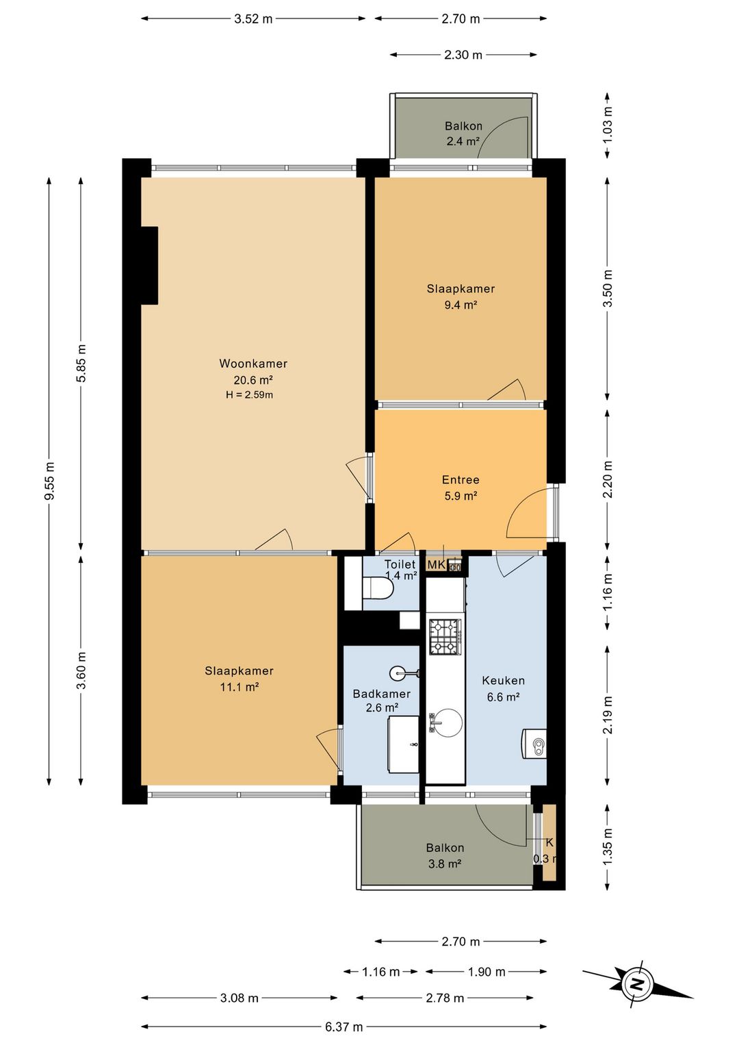 Foto 37 van Nijlânsdyk 91-C